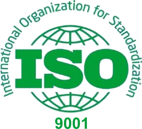 Selo de certificação ISO 9001